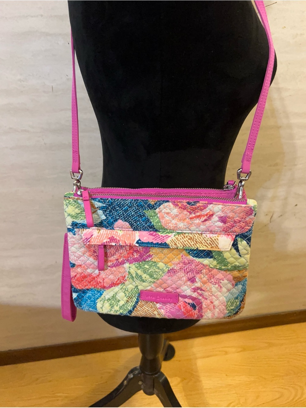 Vera Bradley Iconic RFID Custom Crossbody/Wristlet